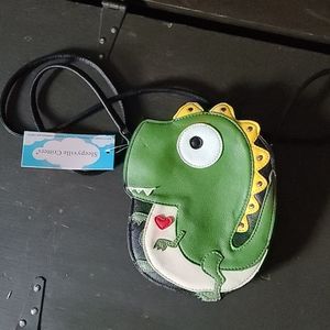 Sleepyville Critters T-Rex Crossbody